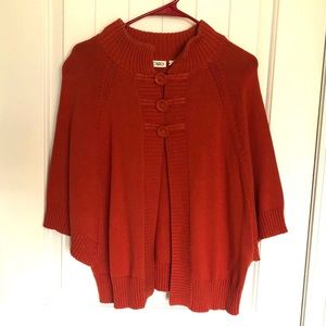 Burnt orange sweater